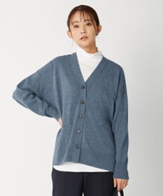 洗える】CASHMERE BLEND Vネック カーディガン / J.PRESS LADIES L