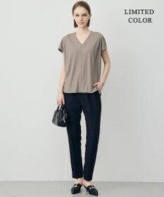 ICB 【WEB限定カラーあり】FluidBackSatin ドロストパンツ