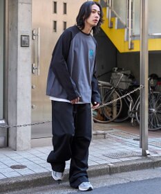 WEGO ラグランハートグラフィックT（LS）