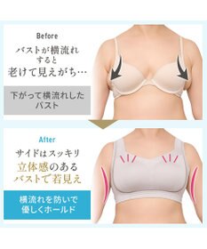 BRADELIS New York 【Yukine inc. / ブラデリス】ゆきねえとろりソフトシルク混ライトブラ25 着心地重視 軽くて快適 接触冷感機能付き 補正下着