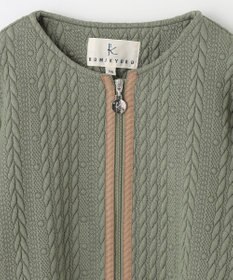 組曲 KIDS 【110-140cm】ホイップキルト ブルゾン