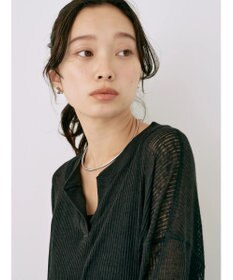 earth music&ecology シアーリブドルマンプルオーバー