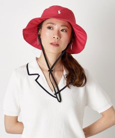 MOONBAT POLO RALPH LAUREN 刺繍 リップパラソルハット