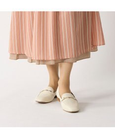 ing <ing>スクエアトゥビットローファー