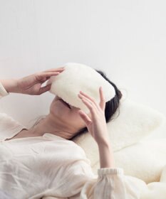 LOOM&SPOOL SRNメリノウールあずきアイピロー