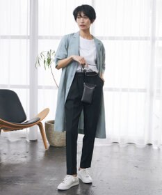 ICB 【洗える】 Unleash  半袖ロングジャケット