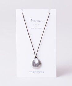 Pisceans ムーンディスク×くみひもネックレス