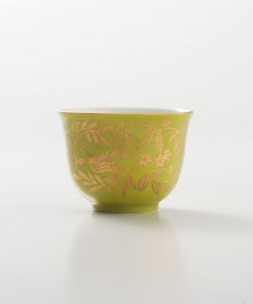 たち吉 【たち吉】萌葱金彩お茶呑茶碗〈５客〉美濃焼