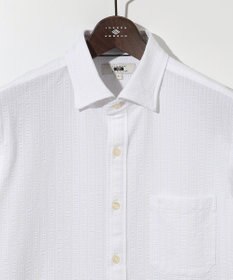 JOSEPH ABBOUD 【ストレッチ/イージーケア】コンパクトジャージーサッカーシャツ