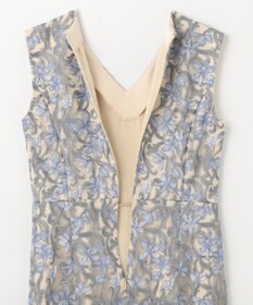 GRACE CONTINENTAL サラサオーナメントドレス