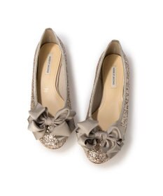 MODE ET JACOMO <MODE ET JACOMO>ラウンドリボンバレエシューズ