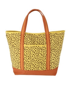 tsumori chisato CARRY コットンポルカドット トートバッグ