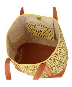 tsumori chisato CARRY コットンポルカドット トートバッグ