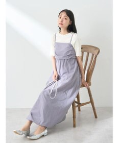 earth music&ecology テックバルーンキャミワンピース