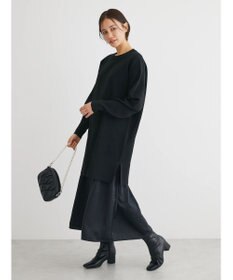 Green Parks ＳＥＴ２点　ニットチュニック＋キャミワンピース