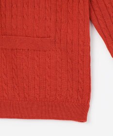 J.PRESS LADIES 【洗える】KNIT BASIC ミドル カーディガン