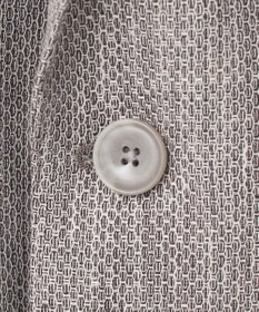 GOTAIRIKU 【DORMEUIL】ドーメル HEXAGON リネン ジャケット_ライトグレー