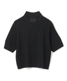 BEIGE， 【洗える】LAURA / 半袖タートルニットトップス