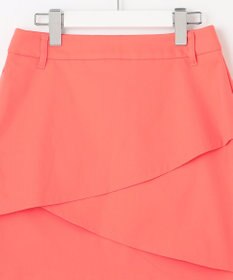 23区GOLF 【WOMEN】【ストレッチ性】チノヘムレイヤースカート 普段のコーデに華やかさをプラス