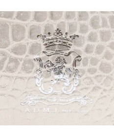 A.D.M.J. 【牛革】ヴィッテリグリシャムウェンディ/クリスタルソーイングWジップトート28cm