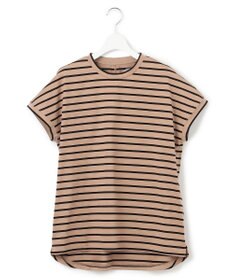 J.PRESS YORK STREET 【WOMEN】フレンチスリーブ ボーダーTシャツ