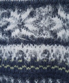 earth music&ecology フェザーヤーンノルディックプルオーバー