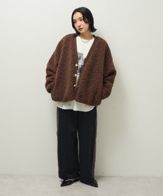 Green Parks Ｖネックボアカーディジャケット