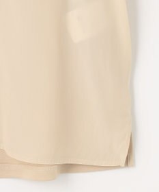 自由区 【セットアップ可/洗える】ブライトサテンライト ジャージーコンビ カットソー