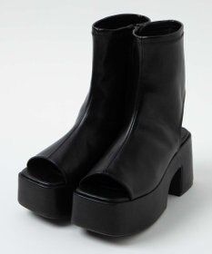 WEGO バルキーヒールブーツサンダル