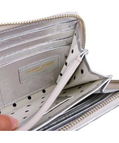 tsumori chisato CARRY 新マルチドット ラウンドファスナー長財布【キラキラでかわいい！本革のやわらかな風合い】