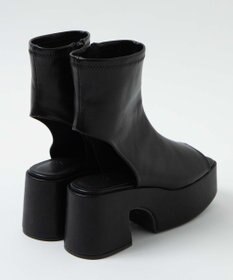 WEGO バルキーヒールブーツサンダル