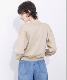 NAVE 【Nave・洗える】ラメニット カーディガン