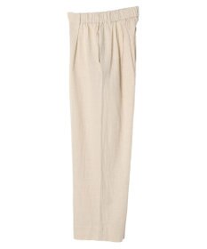 earth music&ecology 綿麻キャンブリッククロップドパンツ