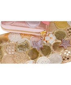 tsumori chisato CARRY 新マルチドット ラウンドファスナー長財布【キラキラでかわいい！本革のやわらかな風合い】