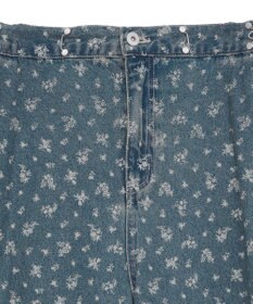 earth music&ecology タックホックデニムパンツ