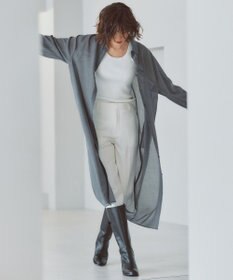 自由区 【洗える】ライトビエラシャツ ワンピース