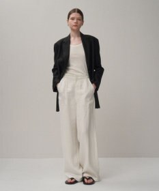 ATON LINEN TWILL | ベイカーパンツ