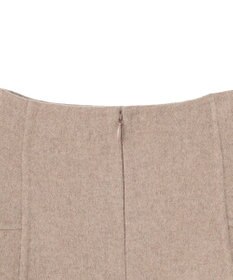 BEIGE， BOW / ウールリバー フレアスカート