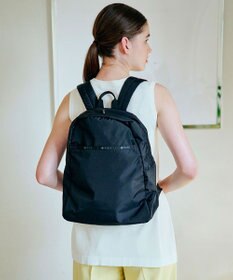 LeSportsac DAILY BACKPACK/リサイクルドブラックJP