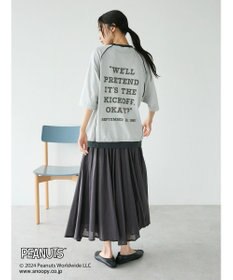CRAFT STANDARD BOUTIQUE 【ユニセックス】PEANUTS/スヌーピー 切り替えTシャツ