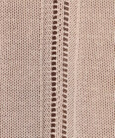 BEIGE， ARSENOPY / コットンドライタッチクルーネックニット