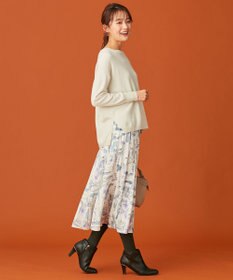 洗える】ジェムストーンプリント スカート / any SiS S | ファッション
