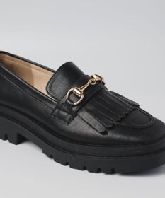 BONTRE 【PRECIEUX JOUET/プレシュウジュエ】トラックソールキルトビットローファー