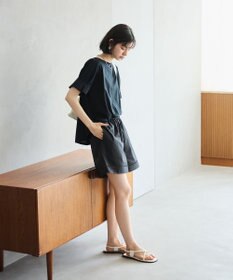 #Newans 【乾燥機可能/接触冷感】タックスリーブカットソー