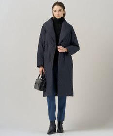ICB 【撥水加工】ADS ダウン ショールカラーロングコート