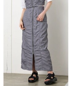 Green Parks ・ＥＬＥＮＣＡＲＥ　ＤＵＥ　シャーリングＷーＺＩＰスカート