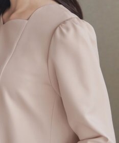 Tiaclasse スカラップ襟チュニック