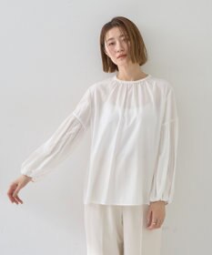 YECCA VECCA ブレードトリミングブラウス