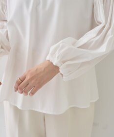 YECCA VECCA ブレードトリミングブラウス