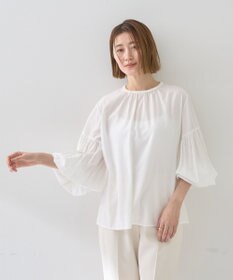 YECCA VECCA ブレードトリミングブラウス